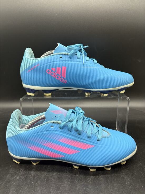 Adidas Mens X Speedflow.4 Flexible GW7518 Blue SoccerCleats Shoes Size 5.5 main image 7